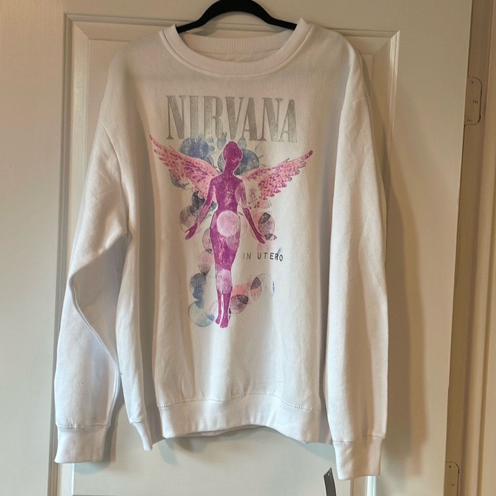 Nirvana Men’s Large Nirvana Sweatshirt